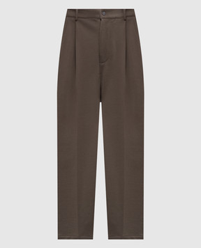 Brunello Cucinelli Коричневі штани MN05NSP799