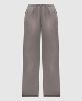Alexander Wang Сірі спортивні штани з логотипом 1CC3254864