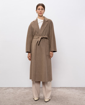 Max Mara Коричневе пальто LUDMILLA з кашеміру LUDMILLA