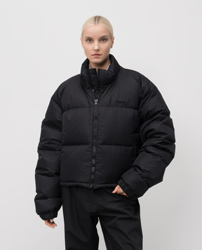Vetements Чорний пуховик UH76PU220BBw
