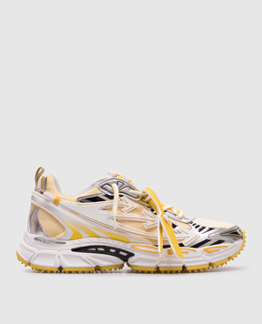 Off-White Жовті кросівки Be Right Back OMIA295S25FAB005