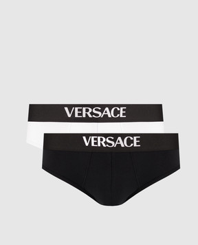 Versace Набор трусов-слипов с логотипом 10209841A14783