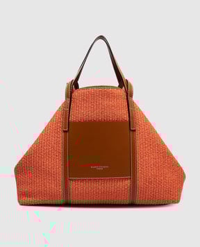 Gianni Chiarini Оранжевая сумка-тоут SUPERLIGHT BS10356CSTDNM