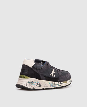 Premiata Синие комбинированные кроссовки MASE MASE7819