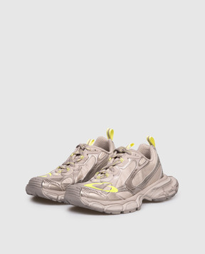 Balenciaga Сірі кросівки 3XL з логотипом 734734WXLCR