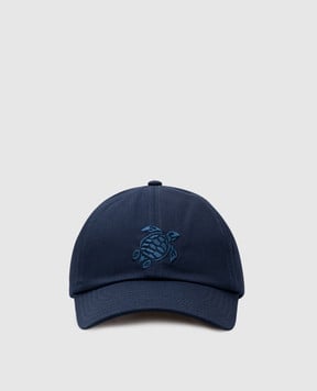 Vilebrequin Синя кепка Capsun з логотипом CSNU2401w