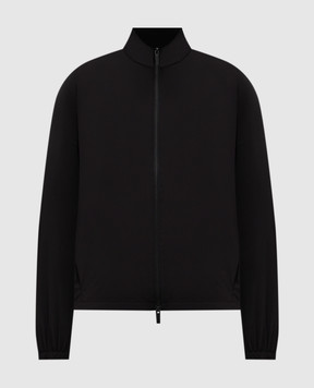 Fear of God Черная ветровка с нашивкой логотипа FG25FW32327PON