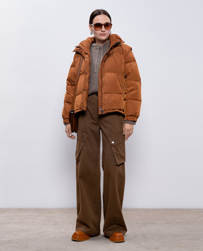 Max Mara Weekend Коричневые брюки карго ELVY ELVY