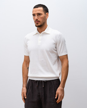 Brunello Cucinelli Біле поло M29800125