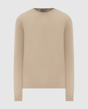 Canali Бежевий джемпер MK00145C0012