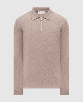 Brunello Cucinelli Бежевий светр з кашеміру M2229525