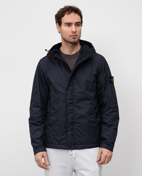 Stone Island Синяя куртка CRINKLE REPS R-NY K1S154100092S0A23