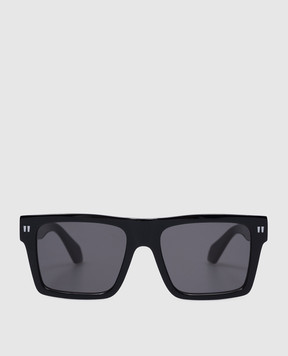 Off-White Черные солнцезащитные очки Lawton OERI109S24PLA001