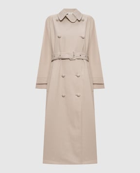 Dolce&Gabbana Бежевий тренч F0W3STHUMVM
