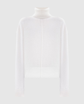 Allude Белый свитер из шерсти и кашемира 25517622