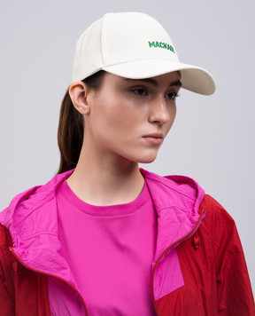 Mackage Белая кепка ANDERSON с вышивкой логотипа ANDERSONR