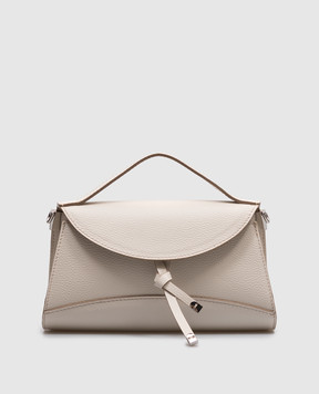 Gianni Chiarini Бежевая кожаная сумка MARGOT BS11411GRNNABCL