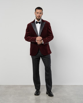 Brunello Cucinelli MTM Сірі штани з вовни та шовку MF460PX99