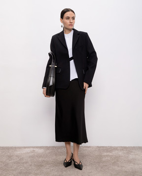 Victoria Beckham Чорний жакет з вовною 1125WJK006283A