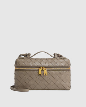 Bottega Veneta Бежева шкіряна сумка Bang-Bang 789109V3IV1