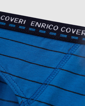RiminiVeste Детские синие трусы-слепы Enrico Coveri в полоску ES4116