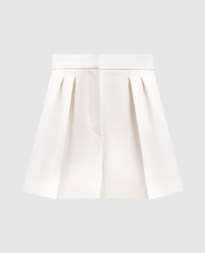 Max Mara Білі шорти ZIC з вовни ZIC