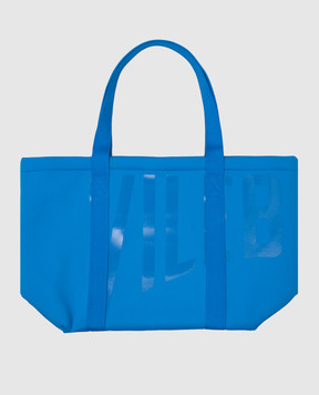 Vilebrequin Голубой шопер с логотипом BSBA0637m