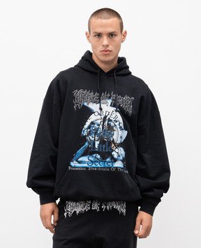 Vetements Чорне худі Filthy Secret UCF76HD600B