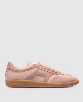 Santoni Розовые кожаные кроссовки DBS Oly WBPL61244FARSLYA