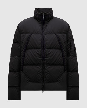 C.P. Company Черный пуховик Nycra-R MOW239A005864G