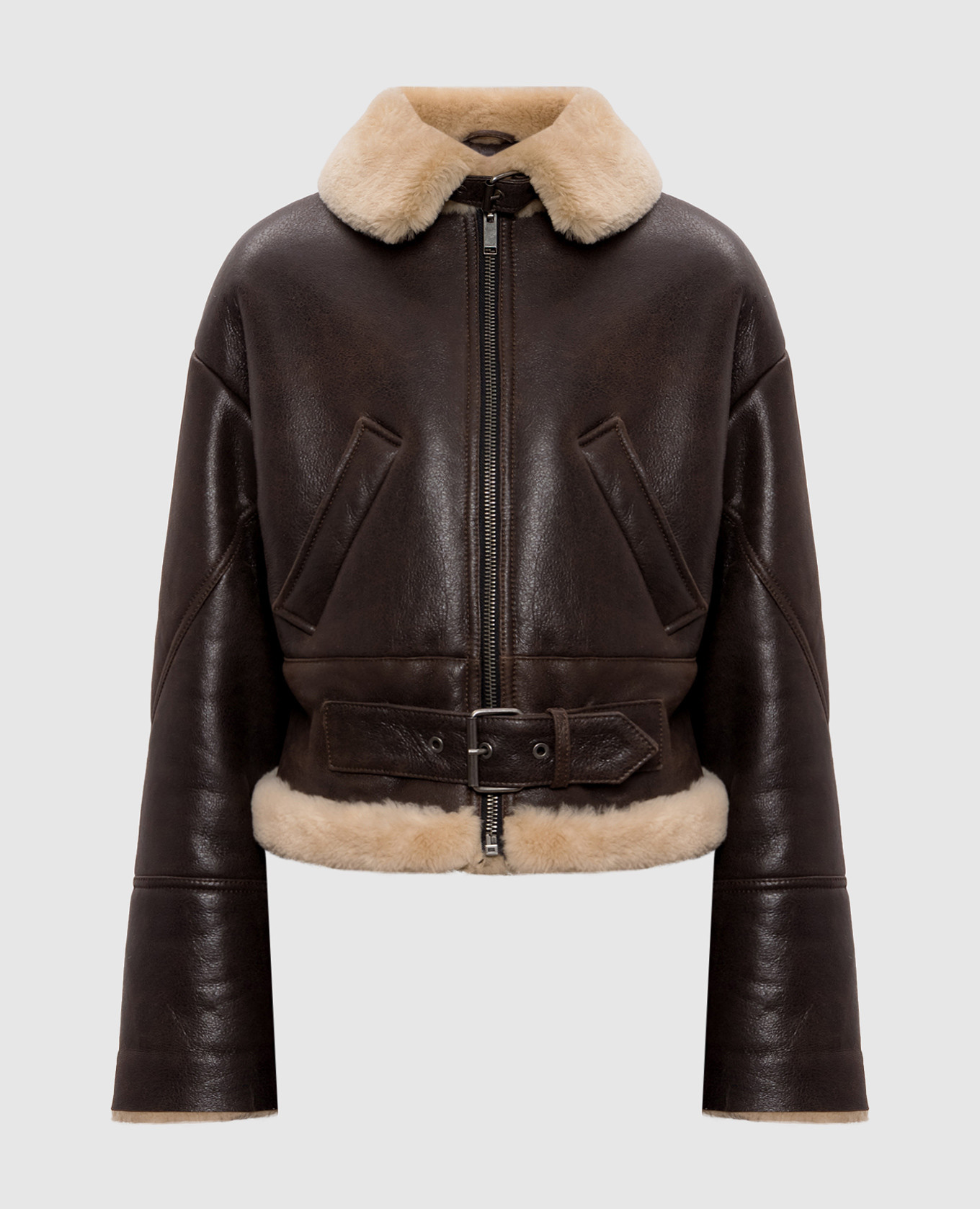 

Коричневая дубленка, Коричневый, Дубленки