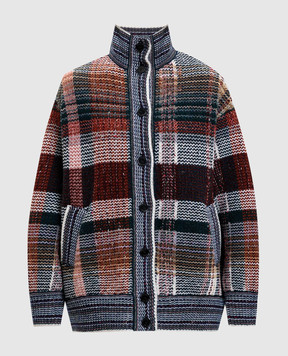Missoni Кардиган из шерсти в клеточку DS25WM1CBC005L