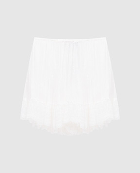 Twinset Белые шорты Giglio из кружева 251TS2096
