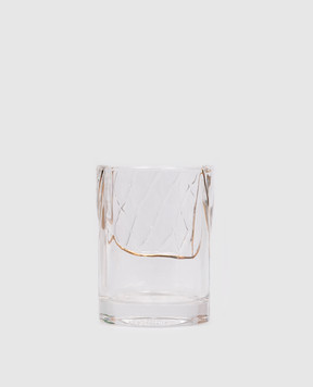 SELETTI Склянка Kintsugi з позолотою 24 карат з принтом 09657