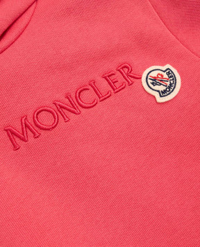 Moncler ENFANT Дитяче рожеве худі з логотипом K29548G00015899PS12