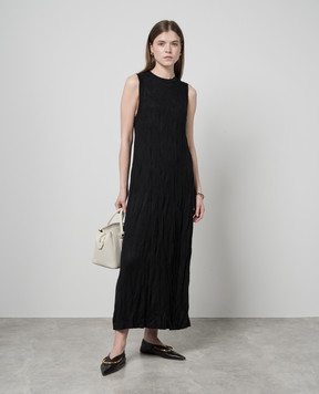 Helmut Lang Чорна сукня з вовною O02HW707