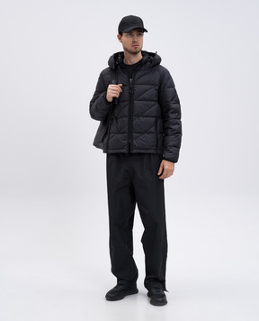 Moncler Чорний пуховик Sciros з логотипом K20911A00050597YW