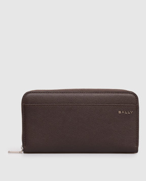 Bally Коричневый кожаный кошелек Essential MLW08IVT985