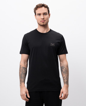 Dolce&Gabbana Чорна футболка з логотипом G8PT1TG7F2I