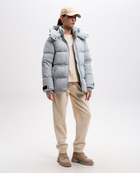 Woolrich Бежевий світшот з вишивкою логотипа CFWWSW0135FRUT3858