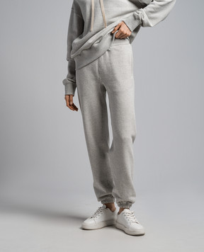 Jil Sander Серые брюки джогеры J40KA0130J20010