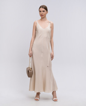 Max Mara Sportmax Бежева сукня міді UNIONE UNIONE