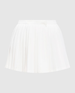 Ermanno Scervino Біла спідниця-плісе на запах D462O710OWQ