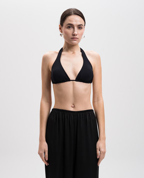 Dolce&Gabbana Чорний ліф від купальника O1A01JONO12