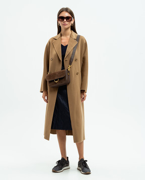 Max Mara Weekend Синя спідниця ERITREA з ефектом жатки ERITREA