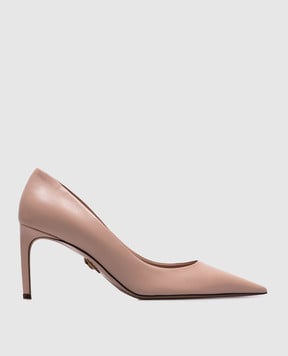 Dolce&Gabbana Бежевые кожаные туфли CD1893A5738