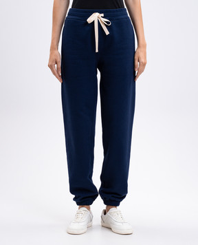 Jil Sander Сині джогери з нашивкою логотипа J53KA0006J20039