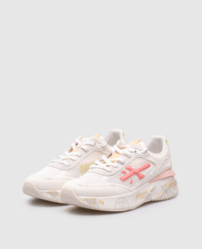 Premiata Белые кроссовки MOERUND MOERUND