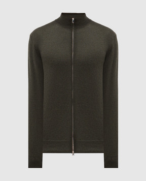 Cashmere&Whiskey Зеленый кардиган из кашемира MU8671312341R