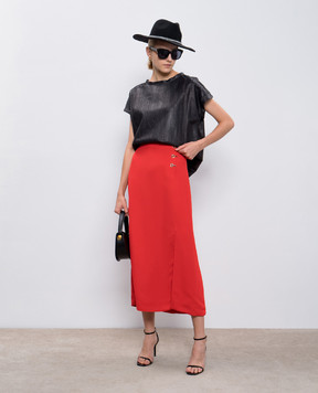 Lanvin Червона спідниця міді RWST41162877